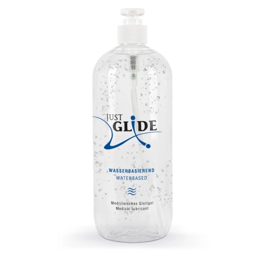 Just Glide - Nawilżający Lubrykant Na Bazie Wody 1L